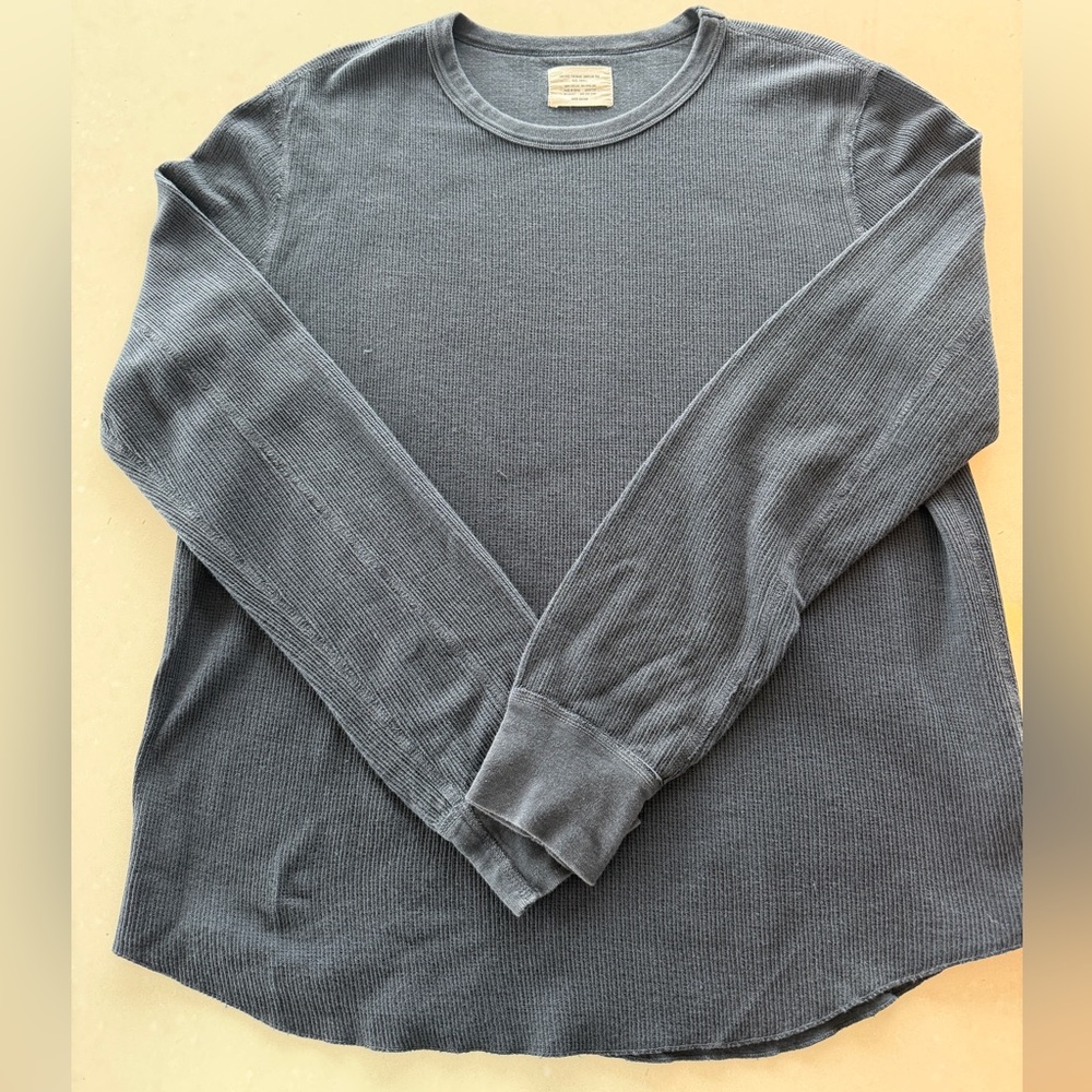 Buck Mason Vintage Thermal - Charcoal